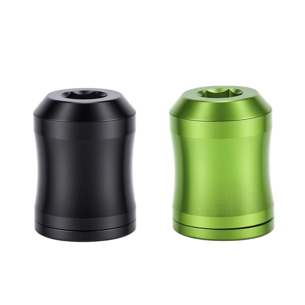 2pcs Strong Magnetic Screw Ring Aluminum Alloy Anti Slip Magnetic Screw Holder for Drill Hex Screwdriver