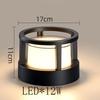 Hot Sale Good Quality Black Bedroom Bedside Wall Lamp Living Room Outdoor Waterproof LED Acrylic Ceiling Column Light