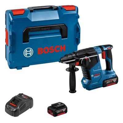 Boorhamer SDS-PLUS Bosch Professional GBH 18V-24 C + 2 accu's 5.0Ah + Lader GAL 1880 - 0611923003