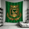 Atlético Nacional Wall Tapestry Aesthetic Wall Hanging Printed Fabric Blanket Decorative Tapestries for Bedroom Living Room Home Decor
