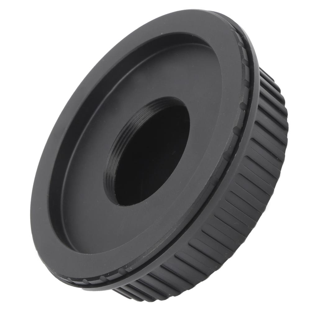 For CEOS Lens Adaptor Ring with Back Cap for C Mount Lens to for Canon EF EFS Camera