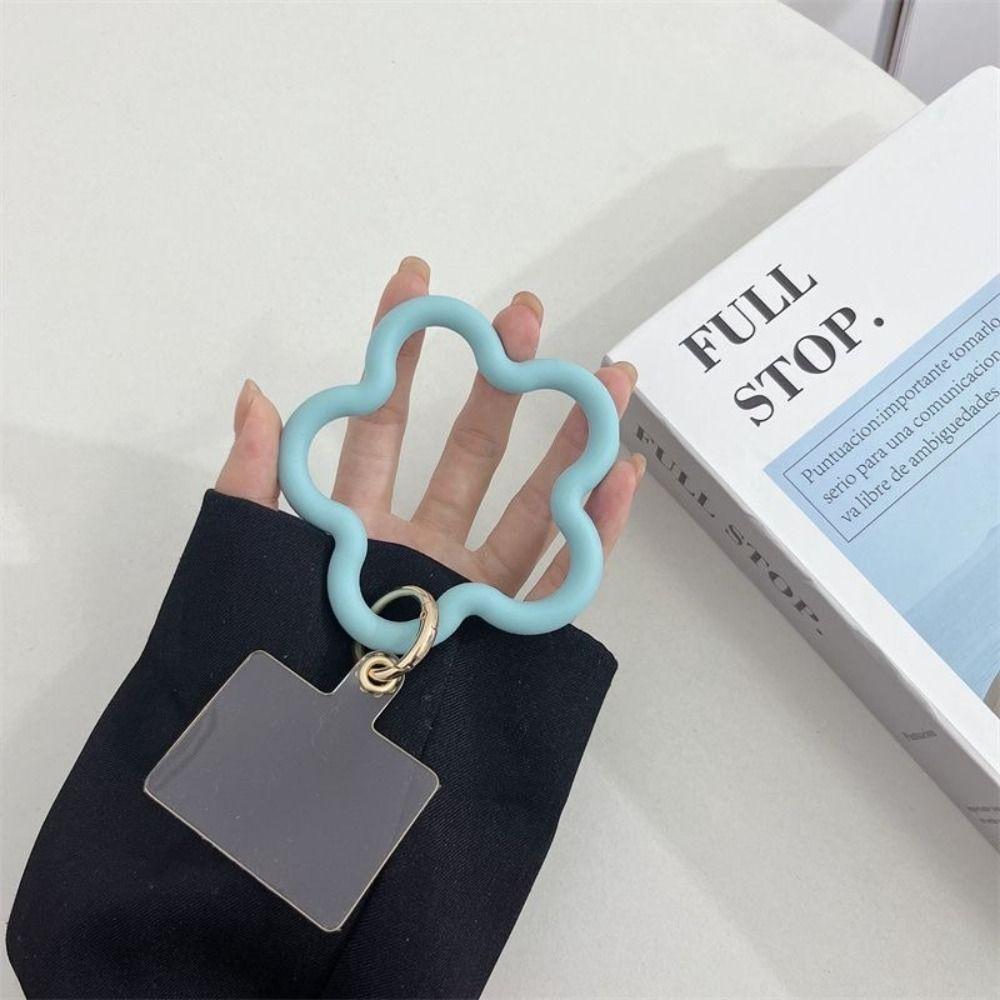 Colorful Mobile Phone Straps Star Shaped Phone Lanyard Phone Case Hanging Cord  for Girls Lady