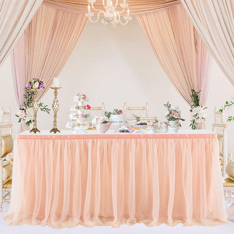 

Тюлевая юбка для стола Юбка-пачка для стола Скатерть Украшения Детский душ Свадьба Банкетный декор Буфет Черный 6FT(1.83m X 0.77m)