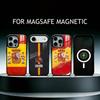 S-Spanien Spanische Flagge Kunst Handyhülle Für iPhone17,16,15,14,13,12,11 Plus,Pro Max Magnetisch Für Magsafe Kabelloses Laden