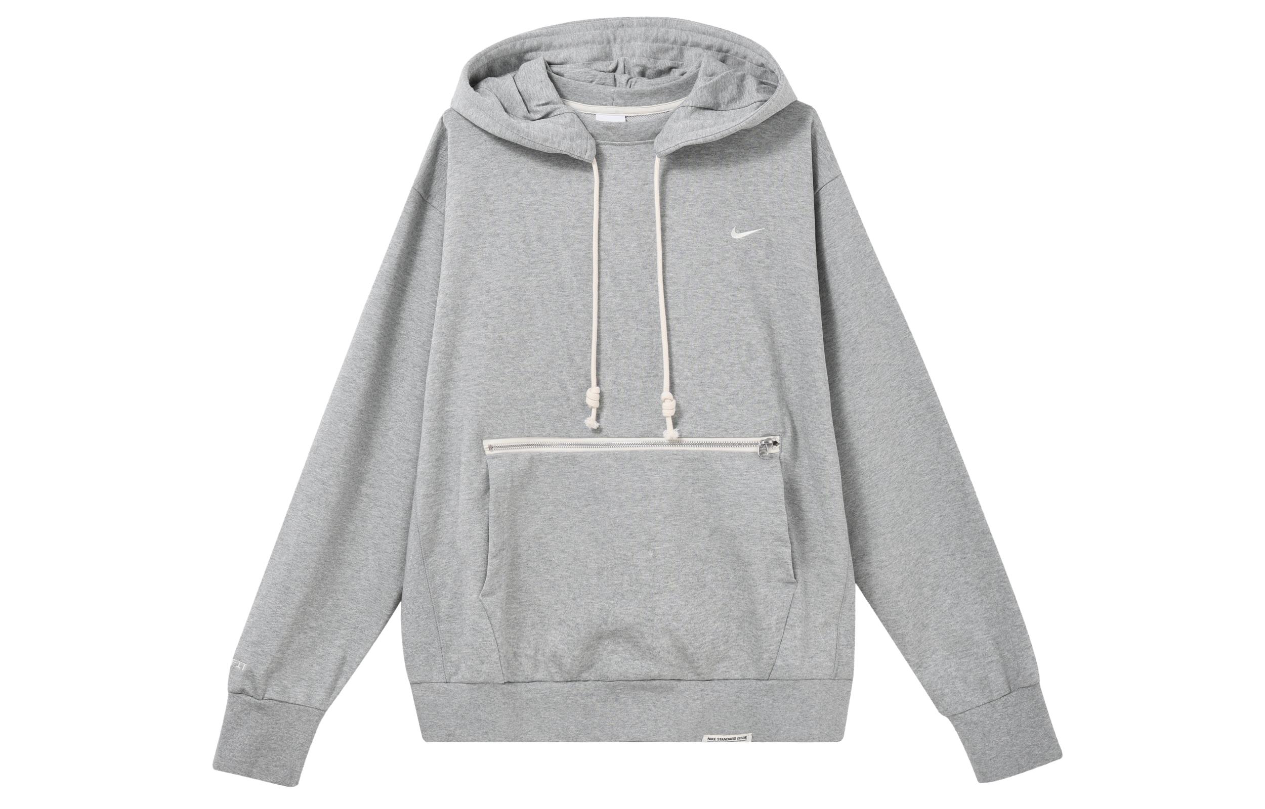 Nike Sweatshirts Men s Gray Hooded Moderate Regular CV0865-063 S