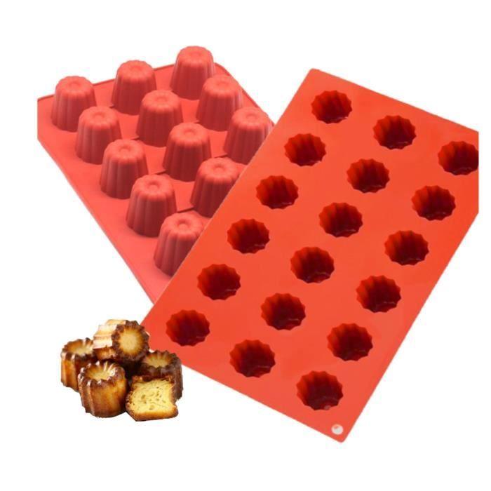 Moule à en Silicone 18 Mini - Hauteur 40mm, Ø35mm (18)