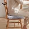 Comfortable Desk Chair Pad Plush Cushion with Ties, Fuzzy Seat Anti-slip Thickened Fluffy Bottom, Warm Winter Mat for Office Dining