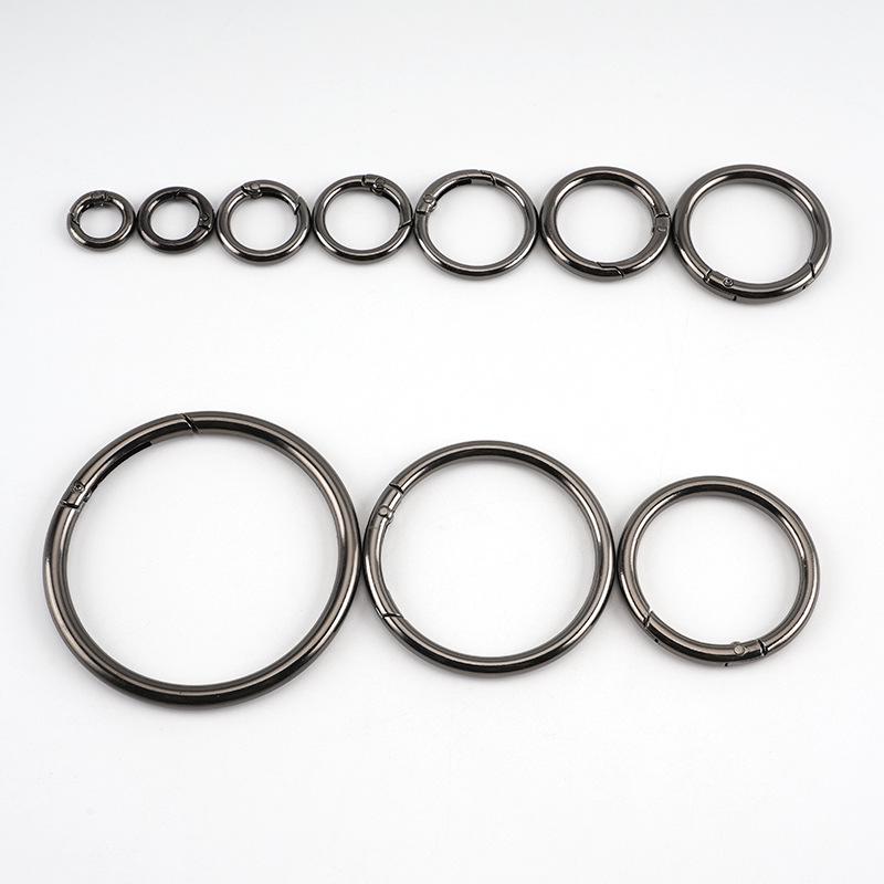Federring Zinklegierung Handtaschenschließe - Großer runder Haken für Schmuck & Accessoires