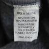 BIG BIGGER BIGGEST Made in USA Long sleeve Zip hoodie 3 Gray Back brushed Men's Used