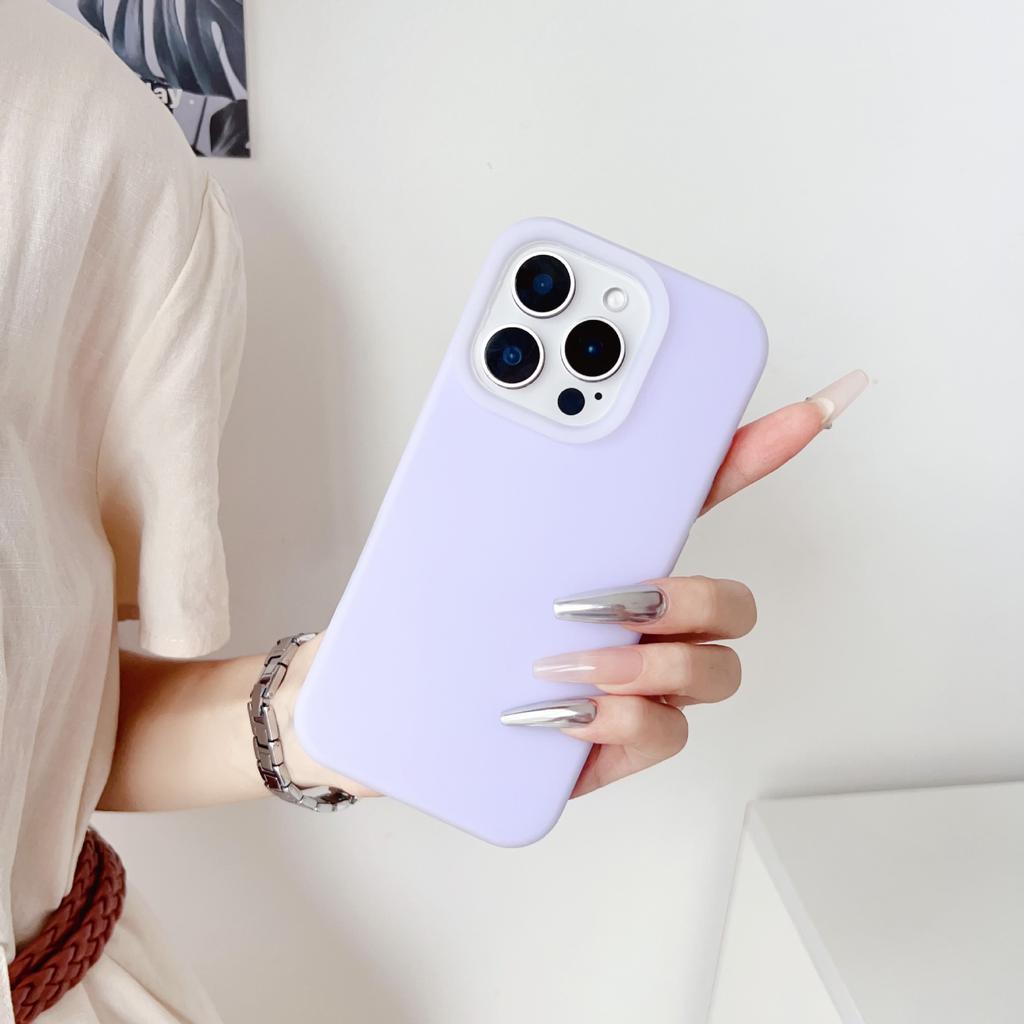 Suitable for Iphone16 Liquid Silicone Jelly Phone Case 14 Anti-drop Apple 15promax Soft Case