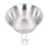 Camping Cup Bowl 304 Stainless Steel Backpacking Coffee Mug with Fixed Handle for Outdoor Picnic