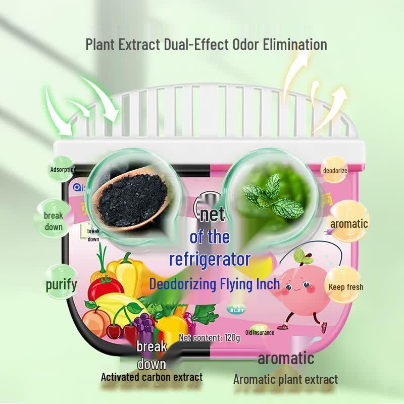 PISSA Activated Carbon Refrigerator Deodorizer