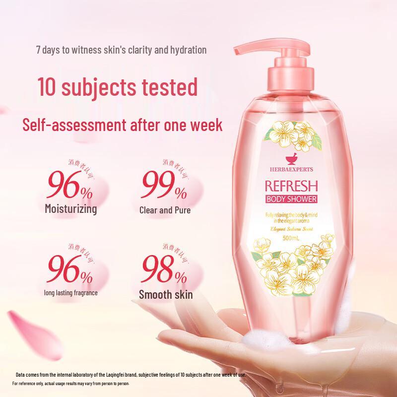Laiqingfei Refreshing Floral Shower Gel