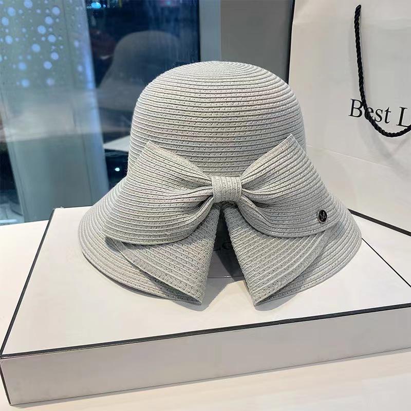 2026 New Women Summer Visors Hat Foldable Sun Hat Wide Large Brim Beach Hats Straw Hat Chapeau Femme Beach UV Protection Caps