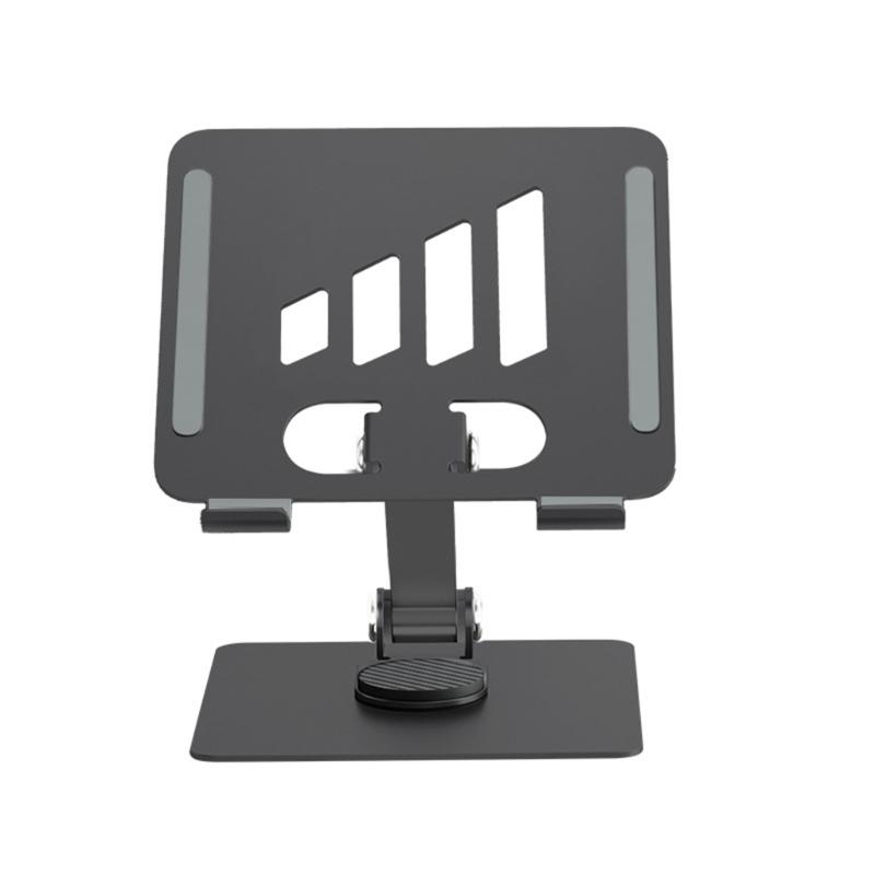 Tablet Holder Stand 360 Degree Rotatable Portable Foldable Desktop Bracket Support For Tablet Laptop Desktop Holder