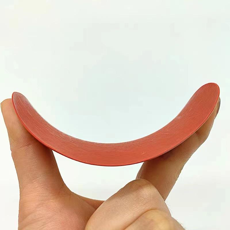 3-Piece Ceramic Rubber Scraper Set for Leather Trimming, Polishing, and Clay Sculpture
