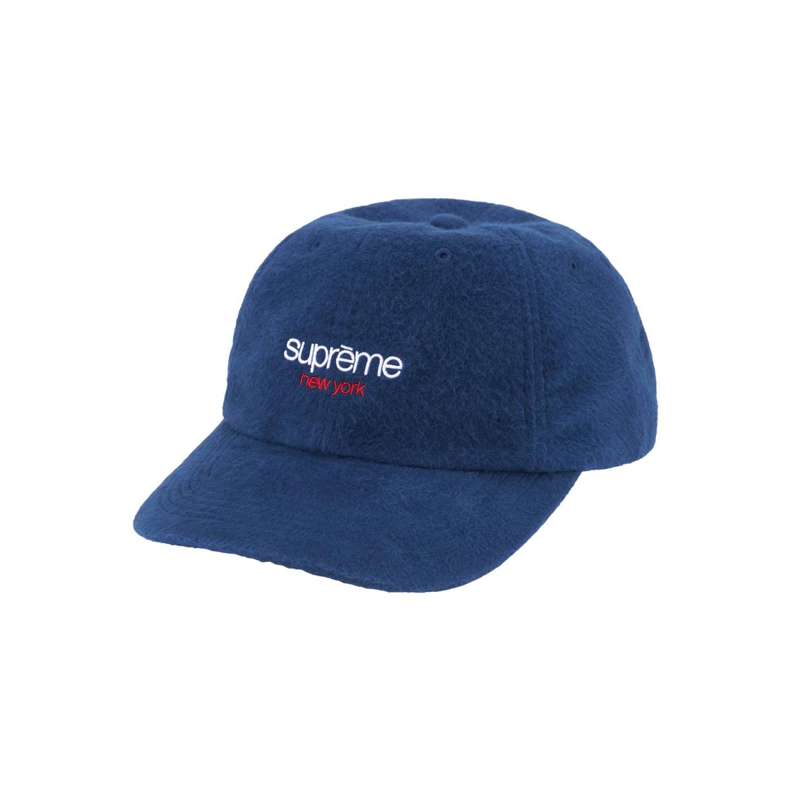

Темно-синие 6 вставок из мытой фланели Supreme 23FW -