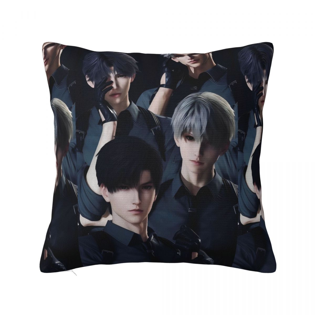 

Love And Deepspace Boys Throw Pillow Cover Polyester Cushions for Sofa Creative Cushion Covers 30x30cm