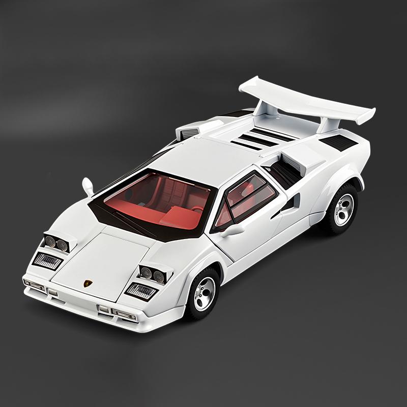 1:32 Lamborghini Countach LP500S Diecast Model Toy Cars for Children Miniature Vehicle Boys Toy Car Games Children Children Toys