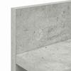 Wall Mounted Nightstand Concrete Grey 60 x 10.5 x 18 cm