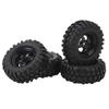 4pcs 1.9in RC Wheel Rims Tires Set For 1 10 RC Crawler Car Universal RC Crawler Wheel Rims Rubber Tires RC Accessories