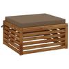 1 piece Seat Cushion SOEST 100percent  Polyester Taupe
