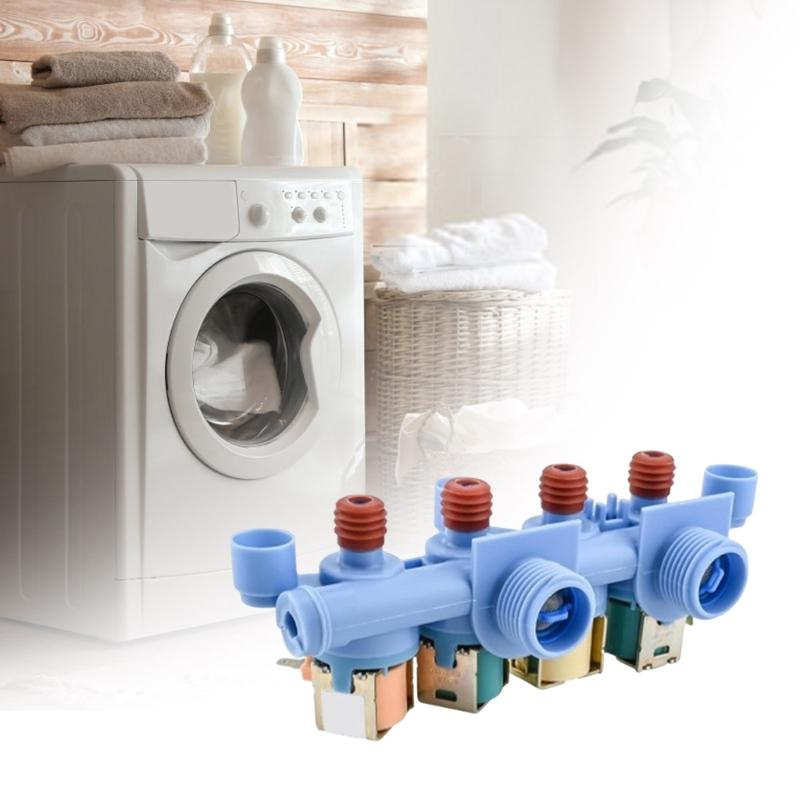 Multifuntional Automatic Washer Inlet Valves Easy Installation Washing Machine Repair Part for Home and Laundromats