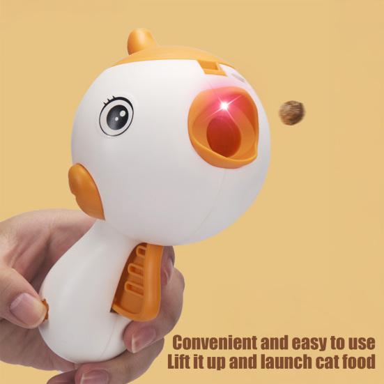 Yousheng Cat Treat Dispenser Toy Fun Bird-Shaped Interactive Slow Feeder Cat Teaser Light for Indoor Cats And Dogs Training Feeding