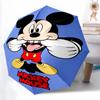 1pc Disney Mickey Automatic Opening and Closing Folding - A Good Choice for Gifts, Fashionable and Convenient Umbrella With Cute Cartoon Cha