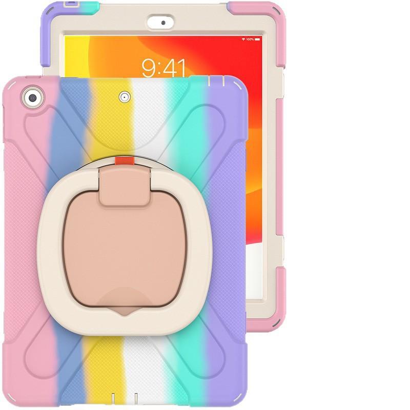 IPad 11 / 10.2 Rotating Stand Case With Shoulder Strap Shockproof Cover