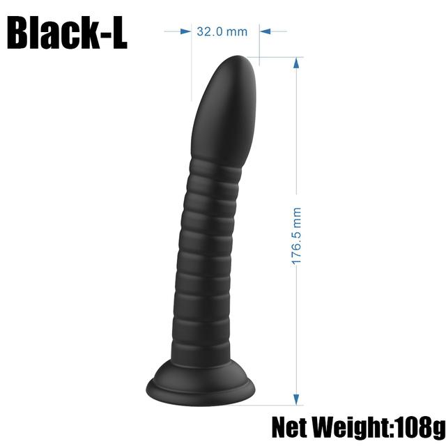 Erotické Měkké 3 Velikosti Dildo Realistické Ženské Hračky Penis Silná Přísavka Péro Sexuální Hračky pro Ženu Hračka pro Dospělé G-bod Bez Vibrátoru