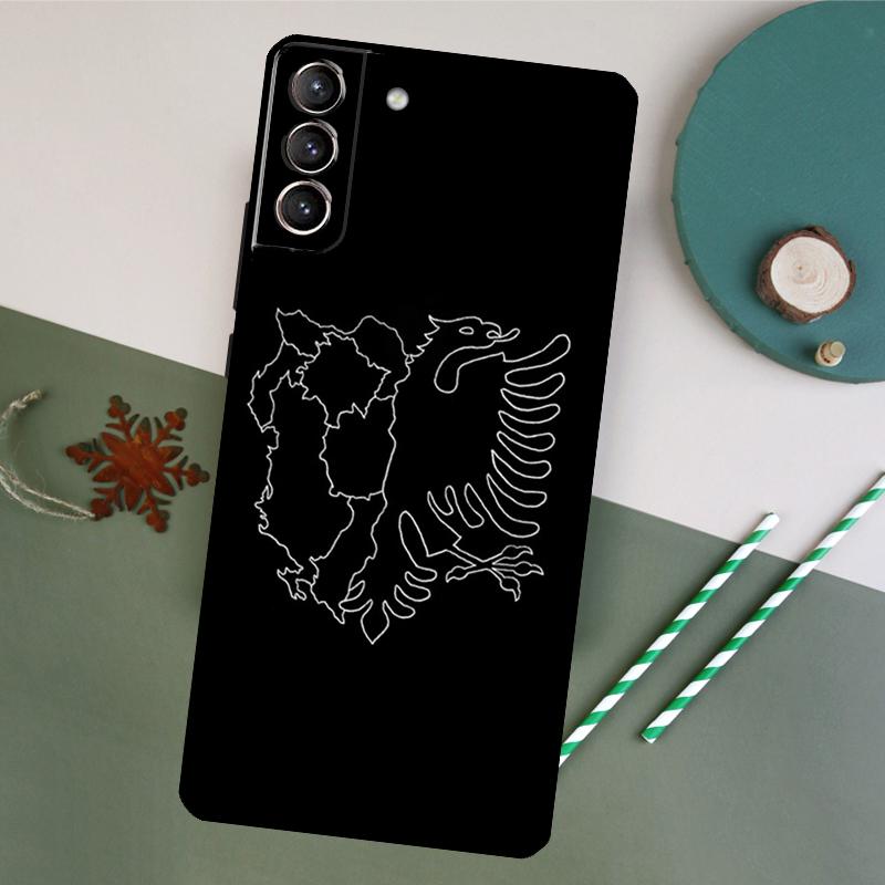 

Albania Flag Phone Case For Samsung Galaxy S26 S24 Ultra S20 S21 S22 S23 S25 Plus S10 S25 FE Back Cover Galaxy S22 Plus