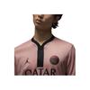 Jordan Dri Fit Paris Saint Germain Confortável Moda Respirável Secagem Rápida Camisa de Futebol Retrô Tops Unissex Rosa Ferrugem Preto FQ2024-686