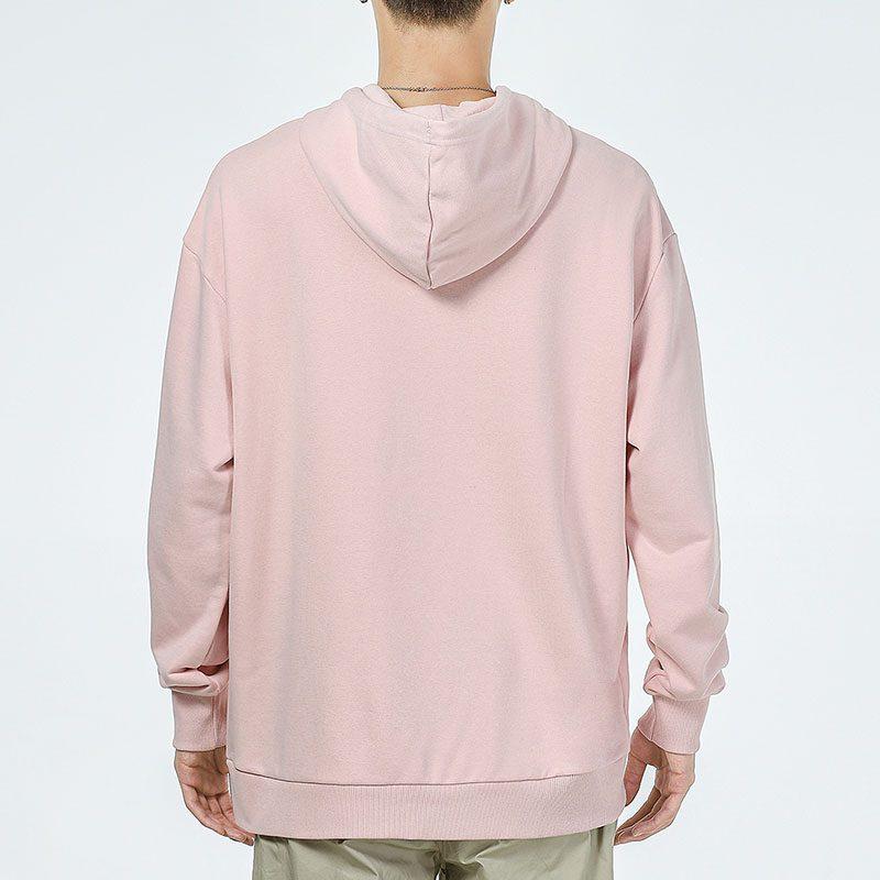 PUMA Sweatshirts Men's Pink Hooded Moderate Regular 533114-36