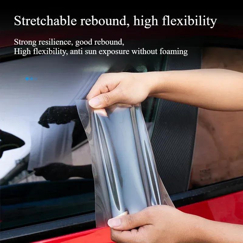 Car Body Protective Film for Tesla Model 3/Y/3+ 2024 TPU Transparent Film Front Rear Door Extended Invisible Car Clothing Set