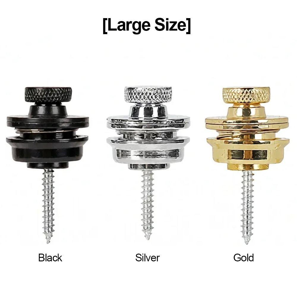 1 Peça Botões de Pino de Travamento de Metal de Liga Premium Pinos de Travamento para Guitarra Baixo Acústica