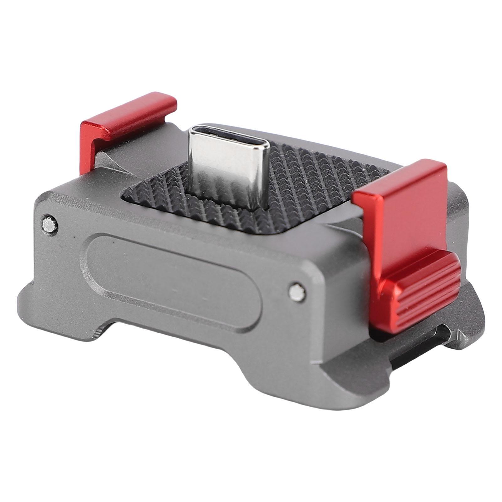 

База-адаптер для зарядки, подходит для OSMO POCKET 3, из алюминиевого сплава, магнитная, с двумя разъемами Type-C, зарядная док-станция