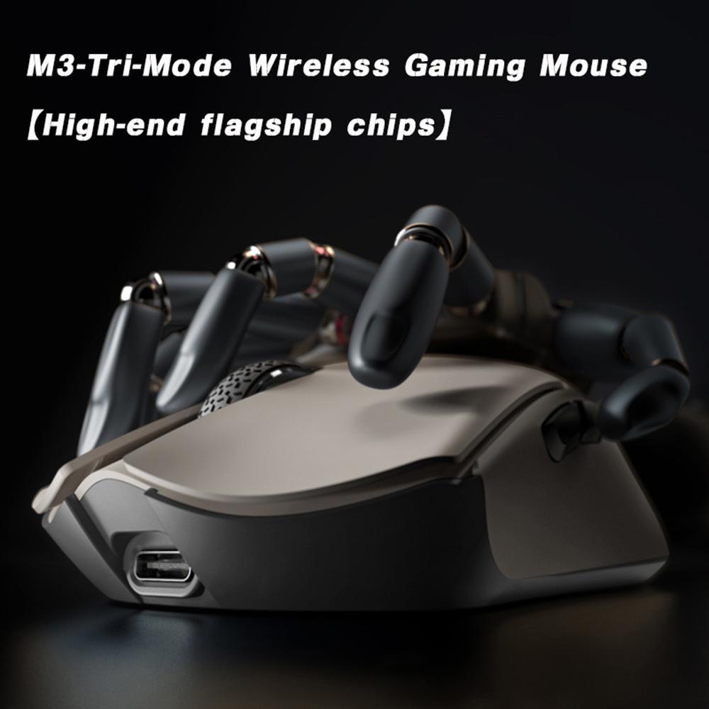 Darmoshark Mouse 2.4G Wireless  5.0 & Type-C Wired Slim Re able Slience Mouse for PC Computer Notebook with USB Receiver 4800 movement