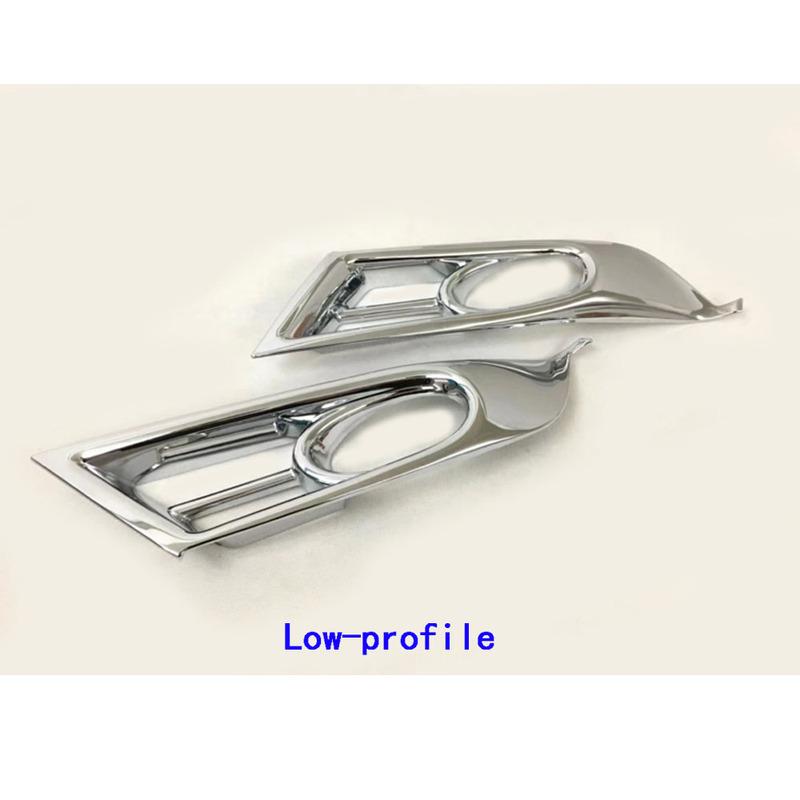 Car Detector ABS Chrome Cover Trim Front Head Fog Light Lamp Frame Parts 2pcs For Honda CRV CR-V 2017 2018
