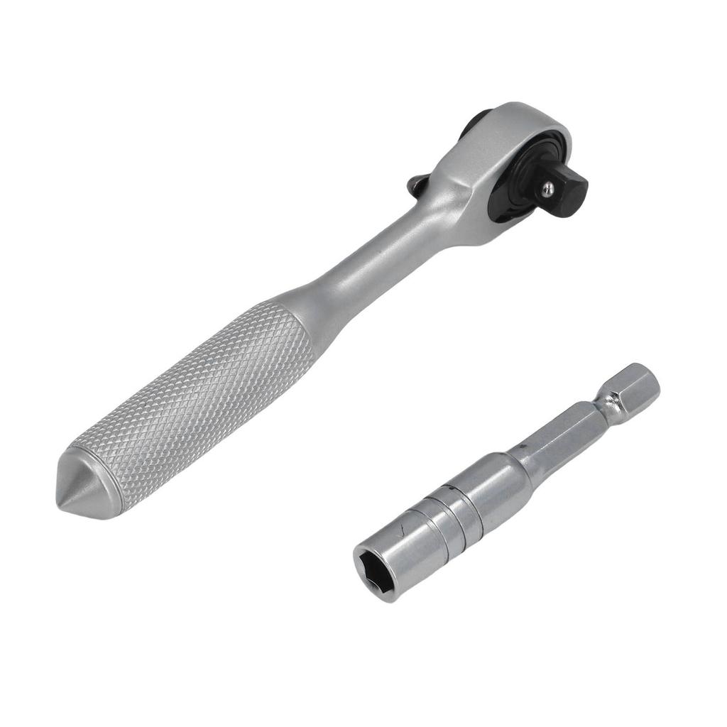42-in-1 Ratsche Steckschlüssel-Set S2 Schraubendrehereinsatz-Kit für Mechanik Möbel Fahrradreparatur Orange Box