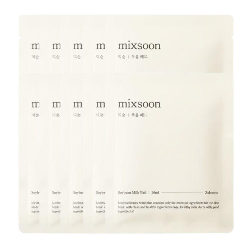 

Пэды с соевым молоком MIXSOON (16 мл 3 подушечки) × 10 штук 1box {(16ml 3pads )×10ea}