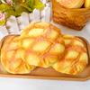 Simulated Pineapple Bun Squeeze Toy Stress Relief Fake Bread Fidget Toy Anxiety Reduction Soft Stretchy Sensory Stress Ball