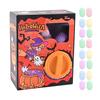 Halloween Mini Capsule Toy Machine 6/12/16 Random Surprise Eggs Cute Cartoon Gashapon Machine Mini Round Capsule Gift for Kindergarten Xmas Easter