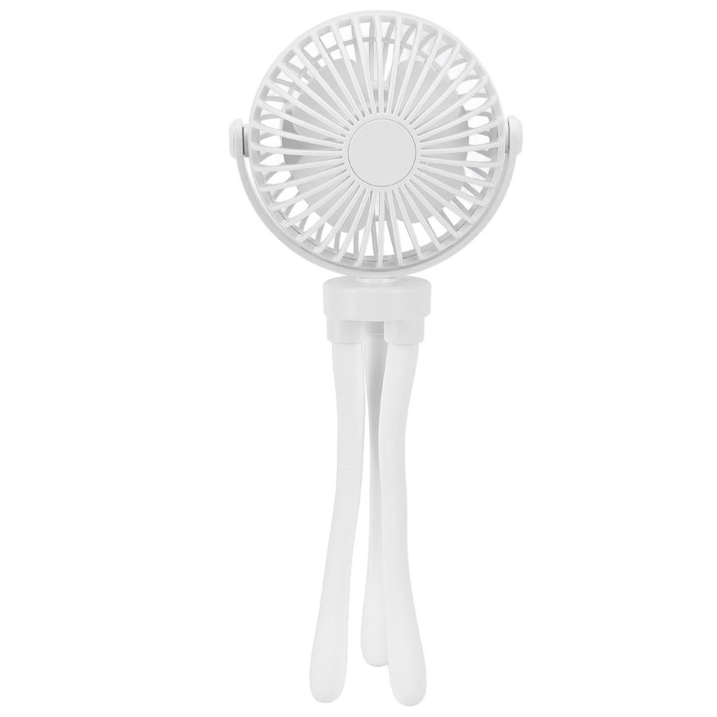 Stroller Fan Universal Adjustment Octopus Baby Fan 2500 to 4400RPM USB Charge Portable Fan with