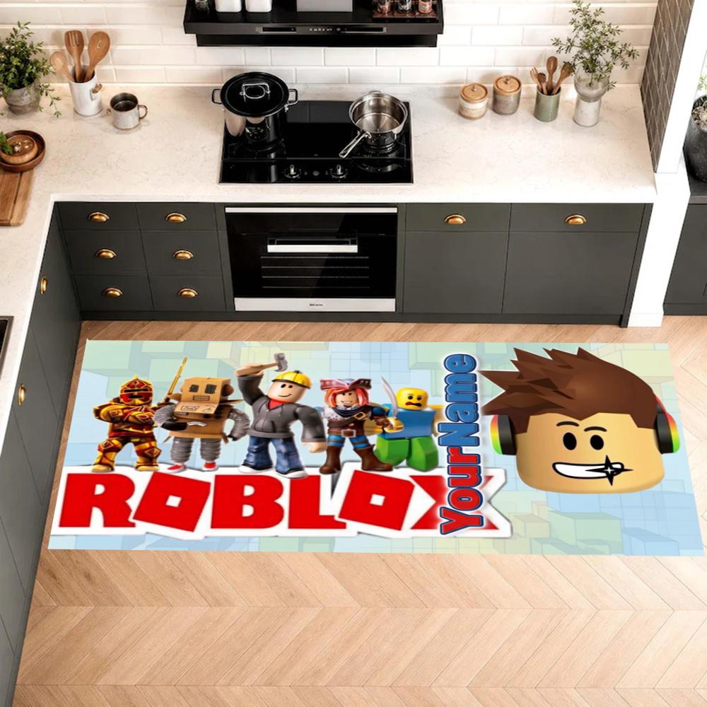 Roblox Customize Your Name Kitchen Rug Runner Rug Laundry Mat Hallway Entryway The Best Gift Choice