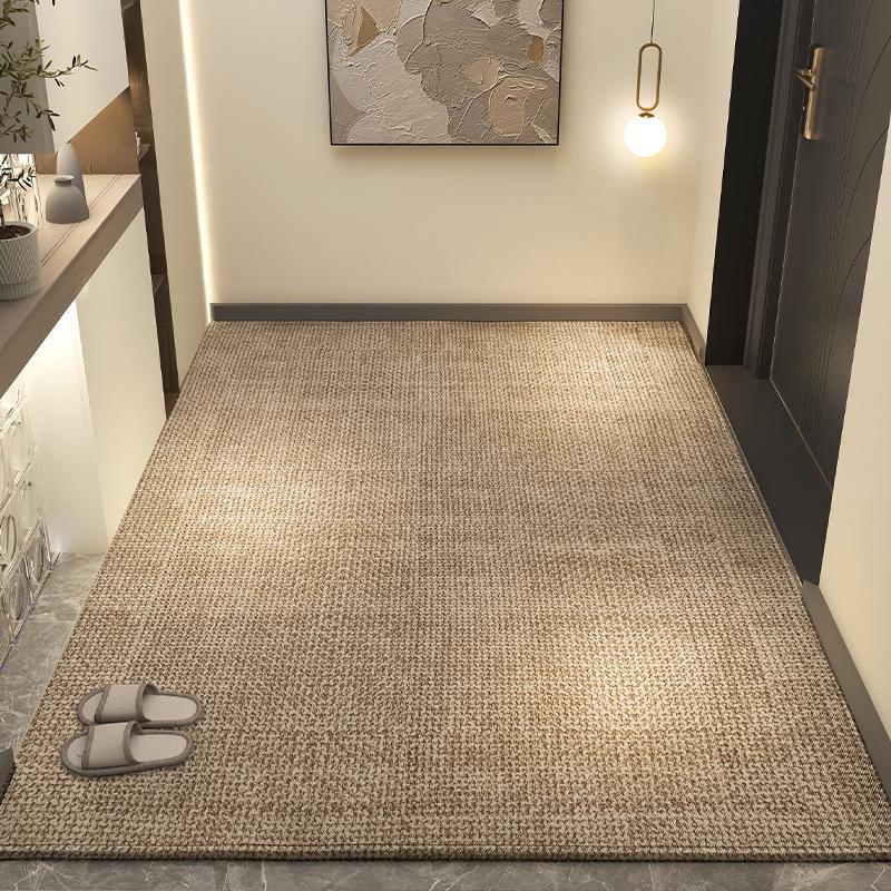 Premium Non-Slip Dirt-Resistant Cuttable Entrance Doormat with Cloth Backing - Easy to Clean Entryway Carpet