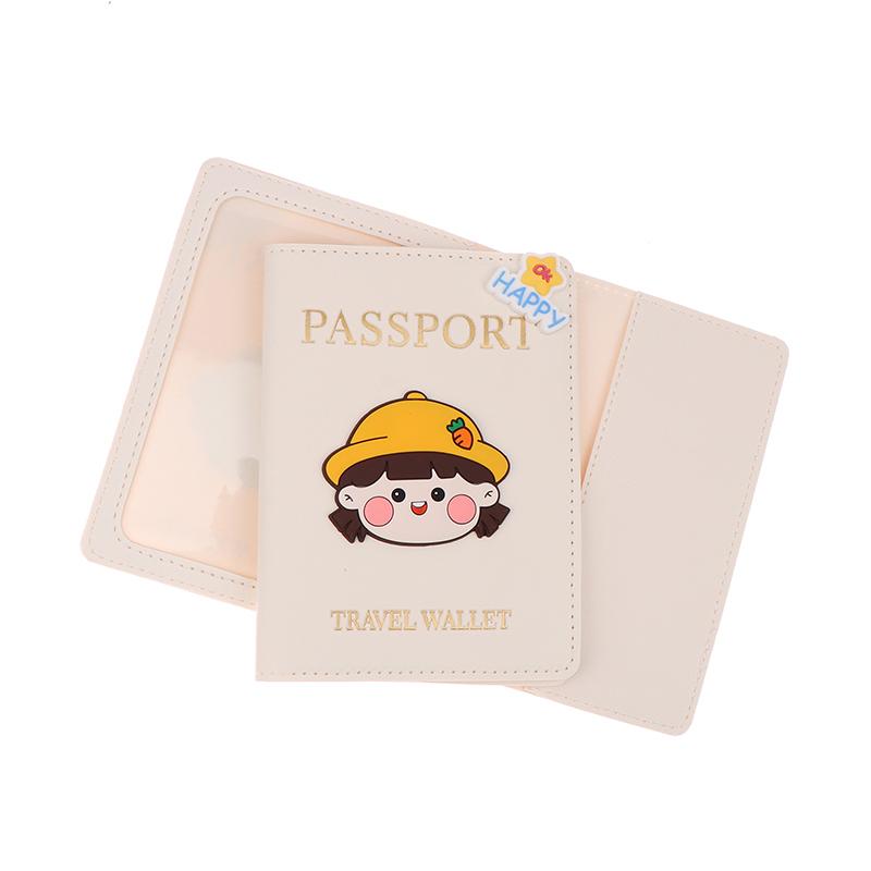 Reise PU Lær Reise Pass Beskyttelsesdeksel Passveske Holder for Forretningsbillett Passholder Etui Reisetilbehør