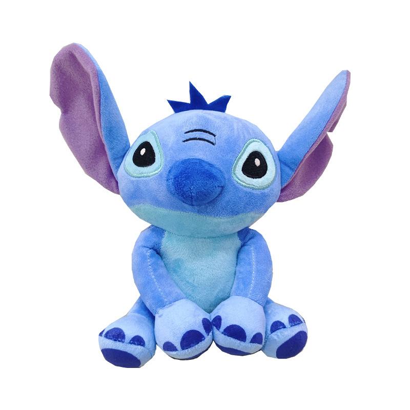 25cm Disney Plysjleke Stitch Originale Animefigurer Disney Lilo & Stitch Søte Kosedyr Filmperiferi Myke Ornamenter Gave