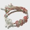 Wenwan Jiaren: Nuovo Bracciale Loto di Bambù 2024 per Donna - Design Intrecciato Retro Stile Nazionale Cool