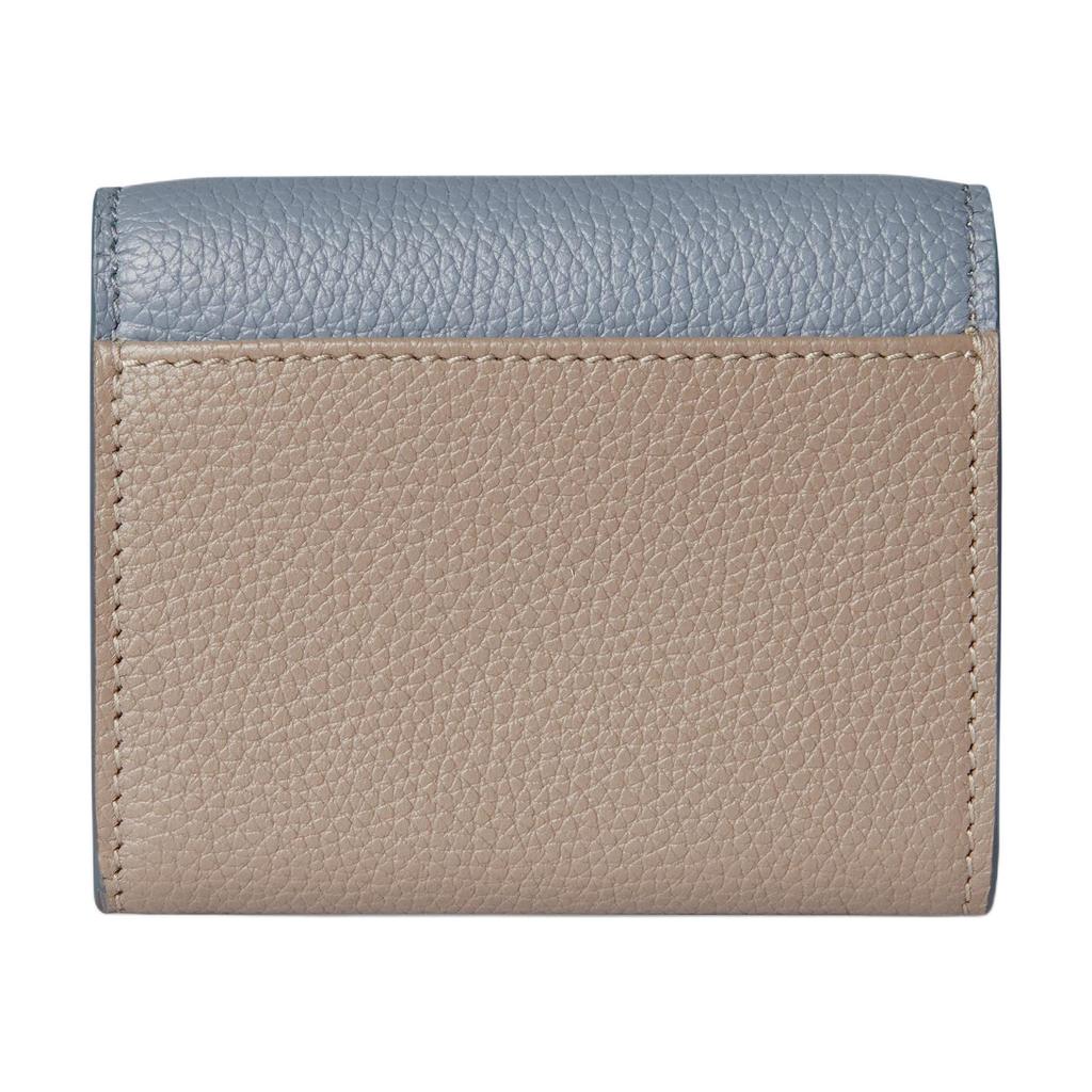 Gucci GG Marmont Mini Leather Wallet With Gold Hardware Women wallet Light-Blue Beige 837957-AAE5F-1642
